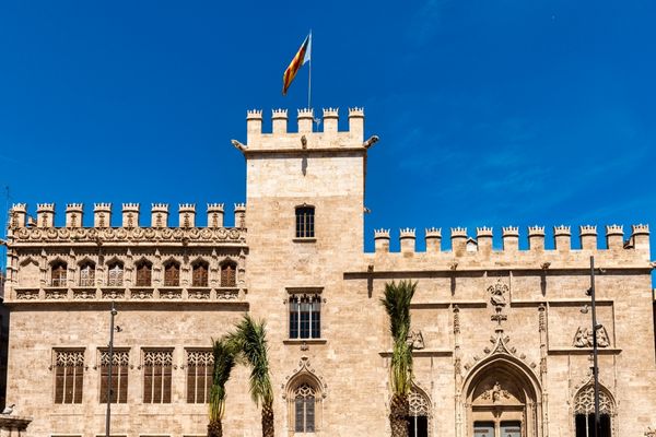 Torre y capilla de la Lonja de la Seda, arquitectura gótica valenciana