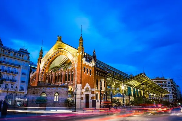 Mercado de Colón, espacio gourmet modernista