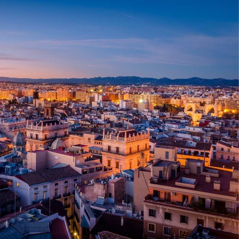 Hoteles económicos en el centro de Valencia