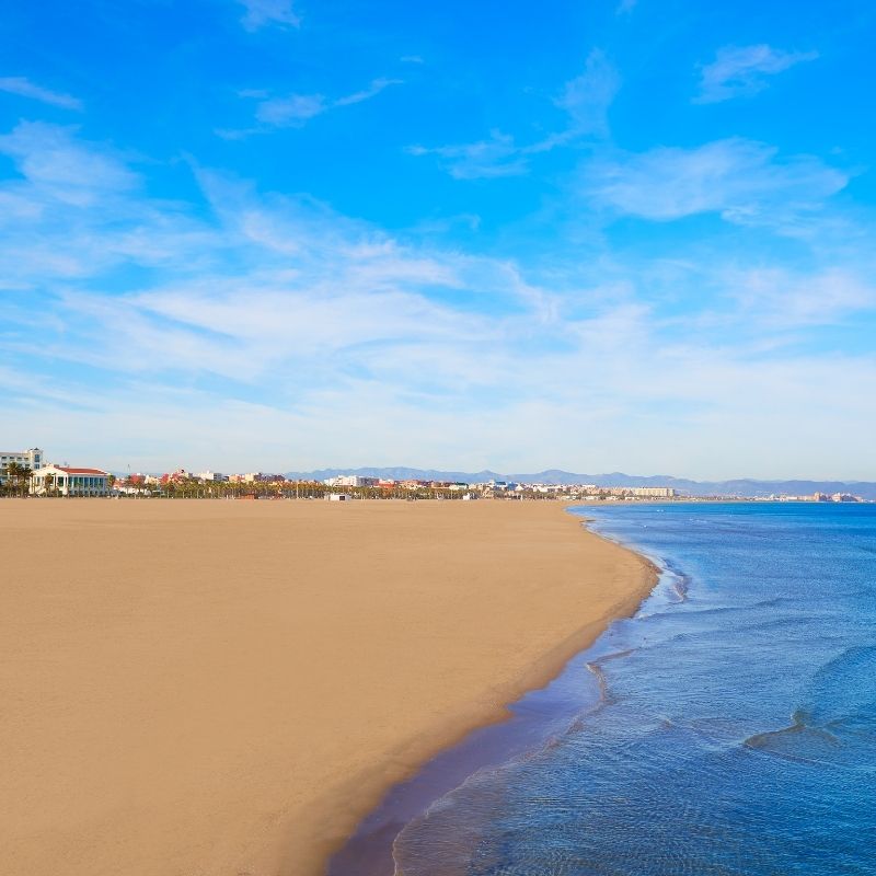 Hoteles económicos en la playa de la Malvarrosa