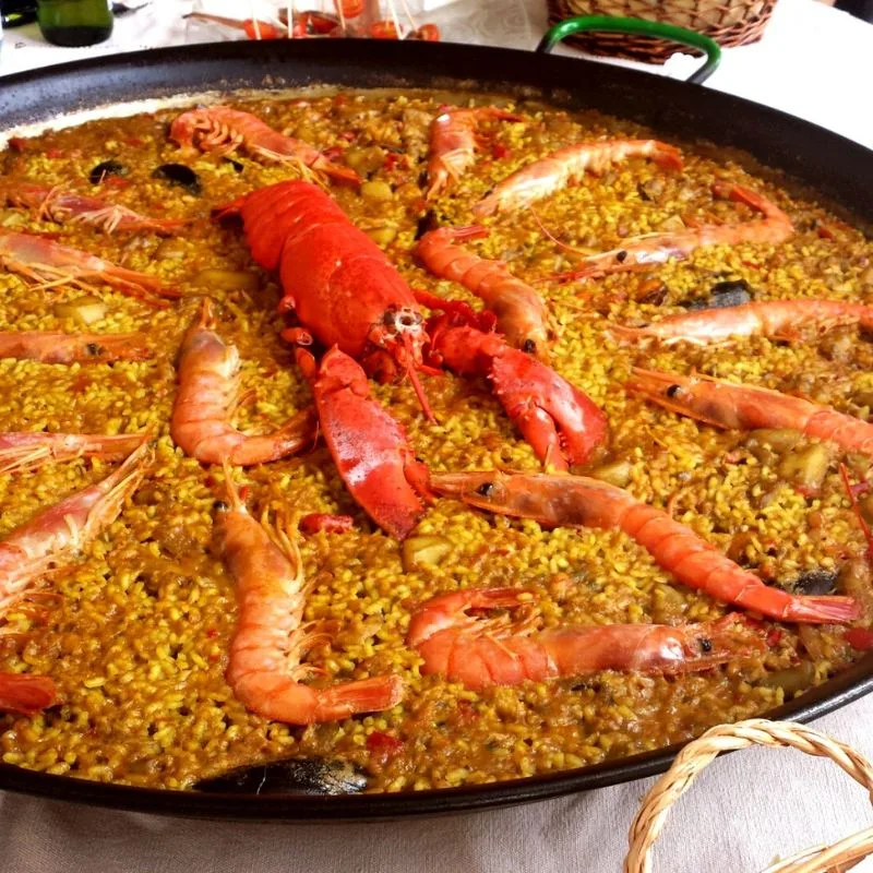 Comer paella en Valencia con Niños