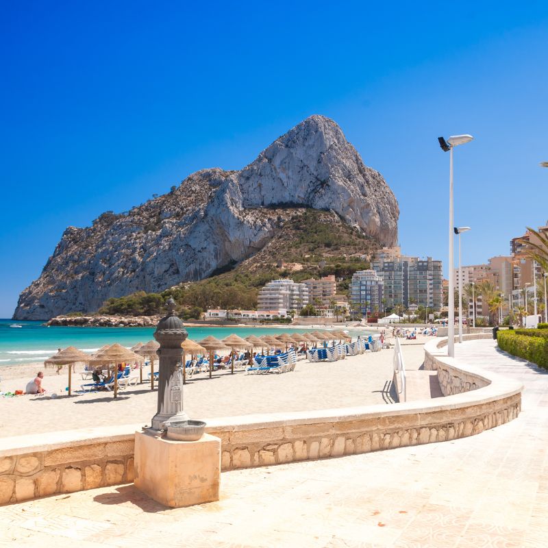 Comer con niños en Calpe