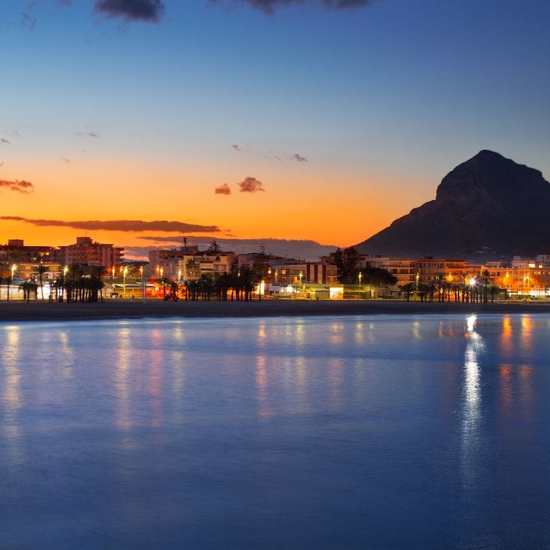 dormir en la provincia de alicante