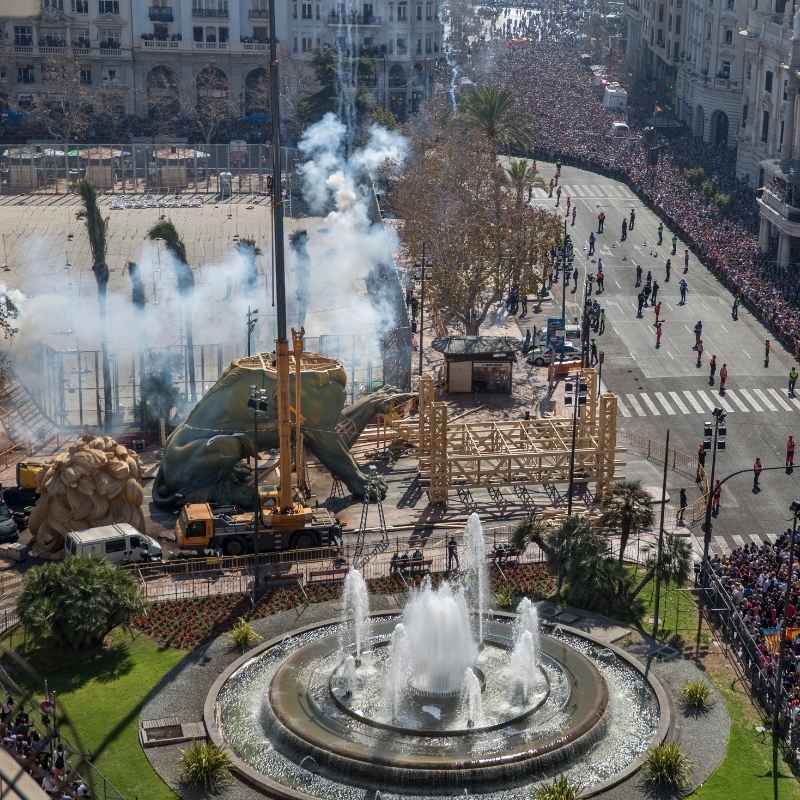 Dónde dormir en Valencia en Fallas