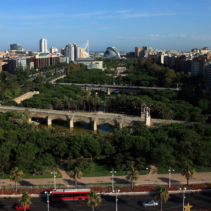 valencia al aire libre