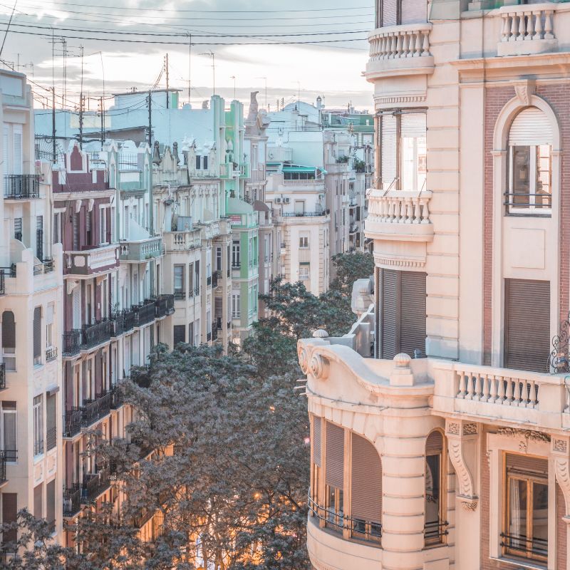 Dónde dormir en el Ensanche de Valencia