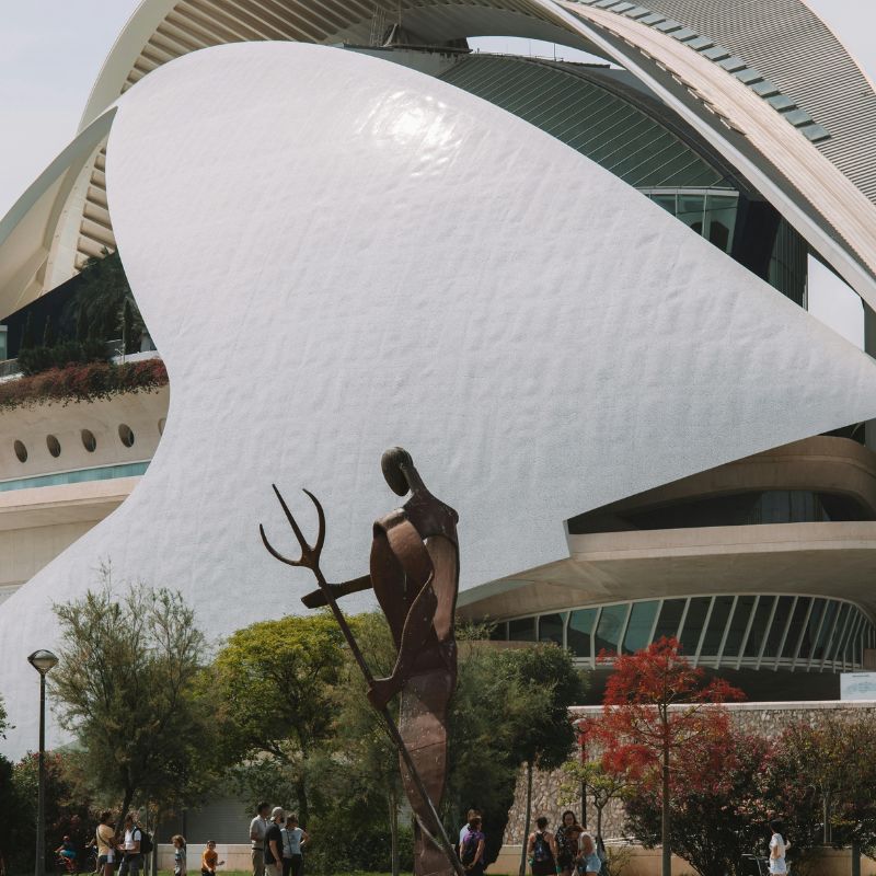 Palau de les Arts Reina Sofía con niños