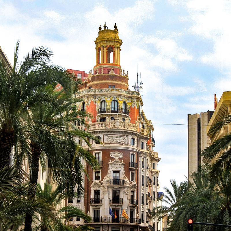 donde dormir en el centro de valencia