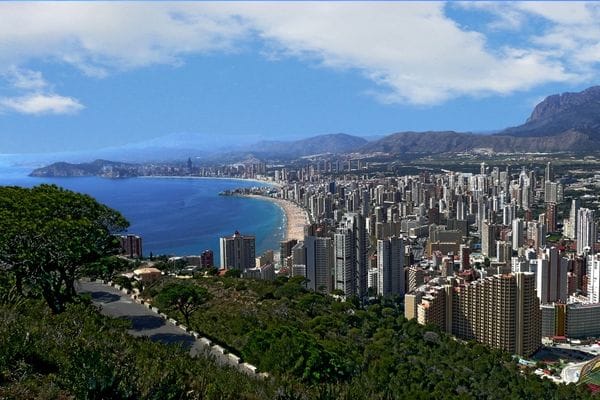 Mirador de la Cruz en Benidorm