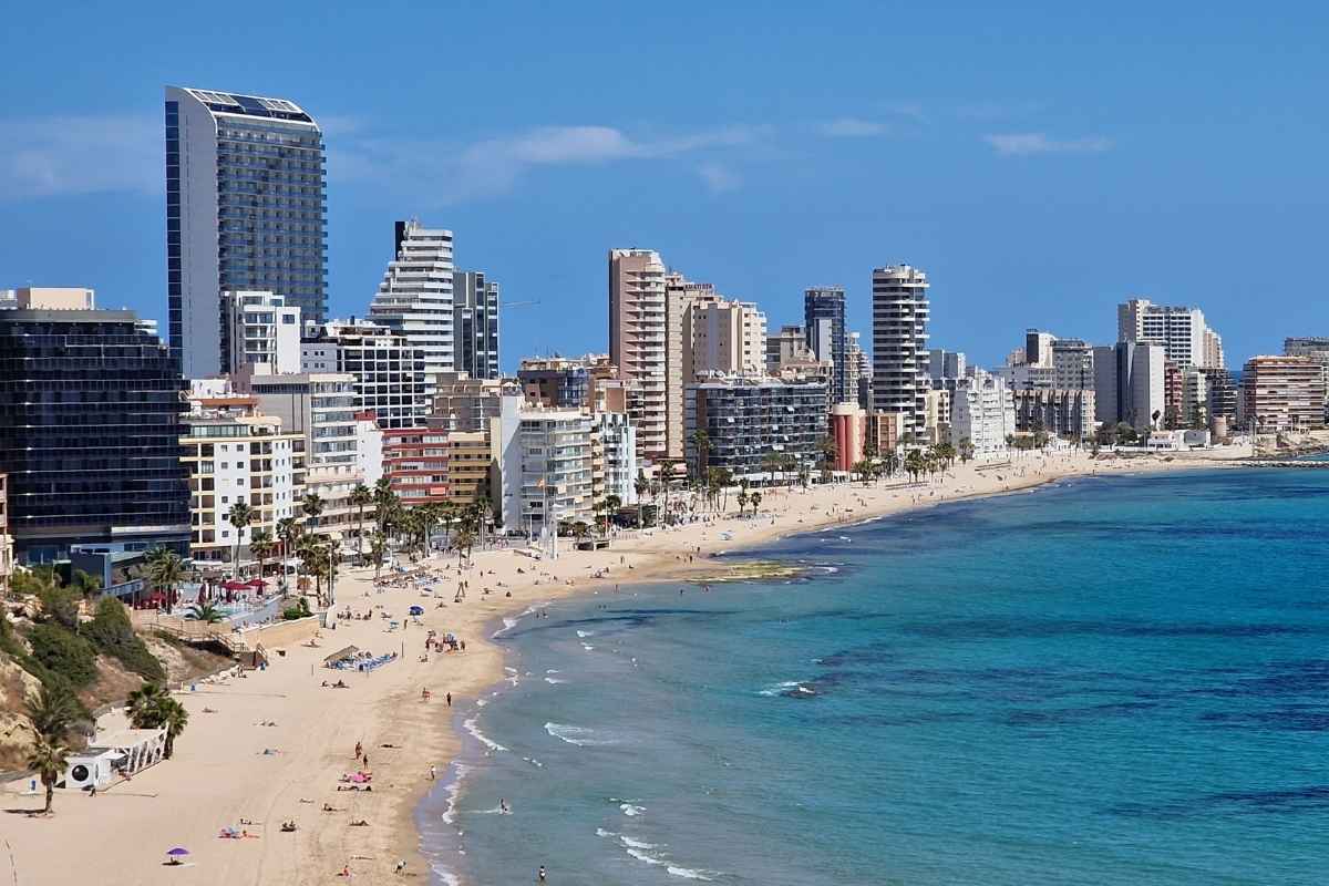 Panorámica de la Playa del Arenal-Bol