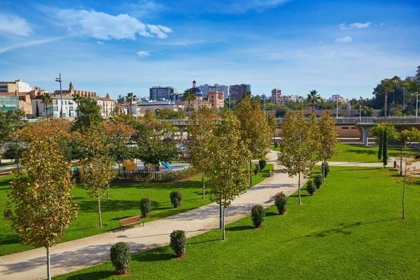 Jardín del Turia en Valencia