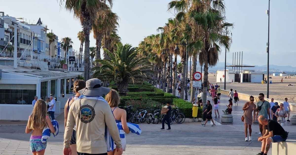 Paseo Marítimo de Valencia