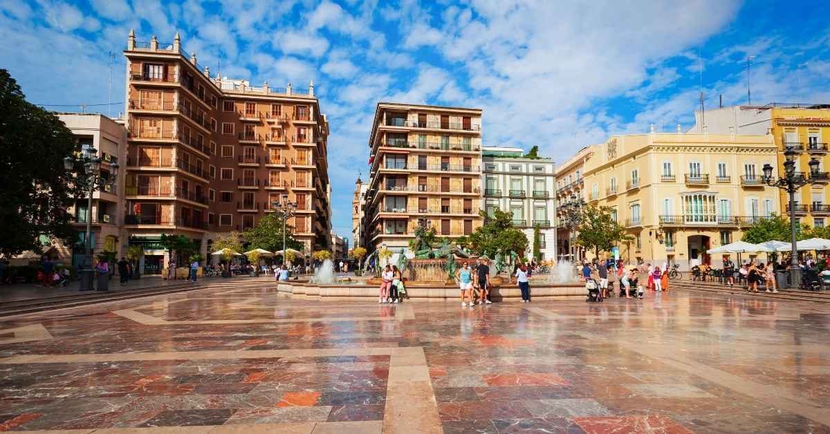 Plaza de la Virgen de Valencia