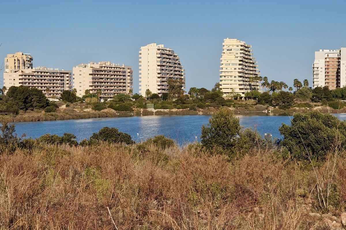 Panorámica de las Salinas de Calpe